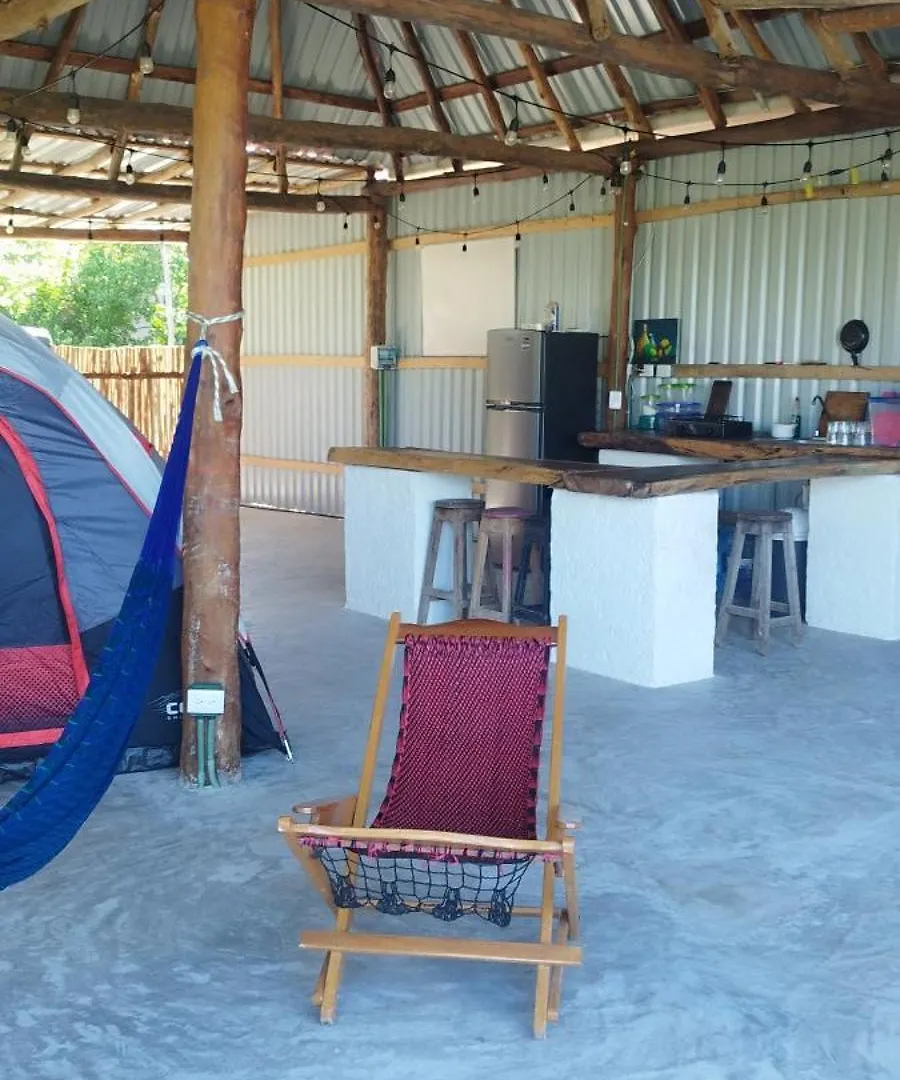 Casa Pescadores Camping ホルボックス島 キャンプ場